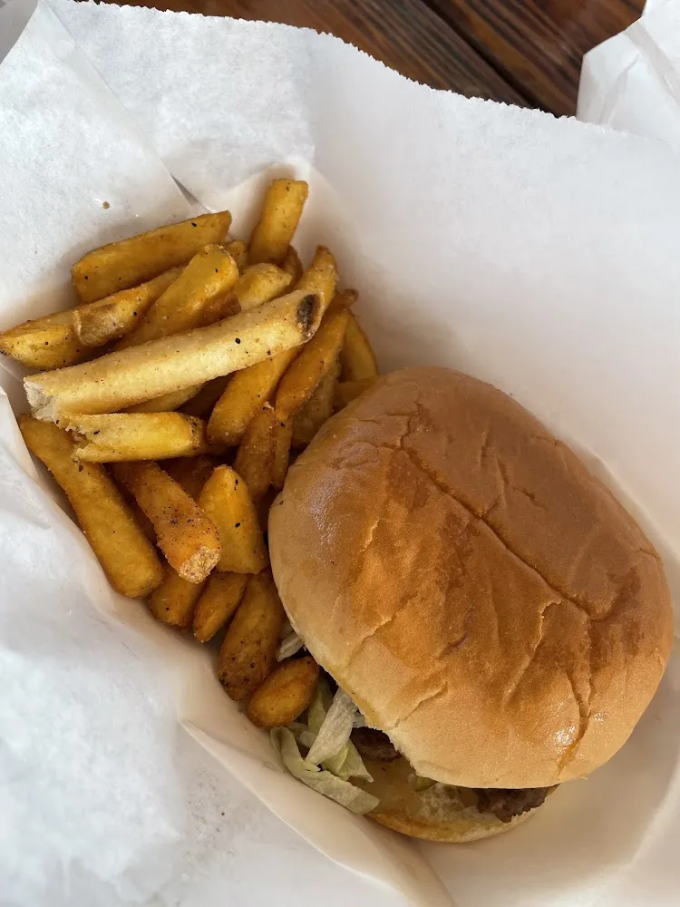 Backyard Cheeseburger Combo